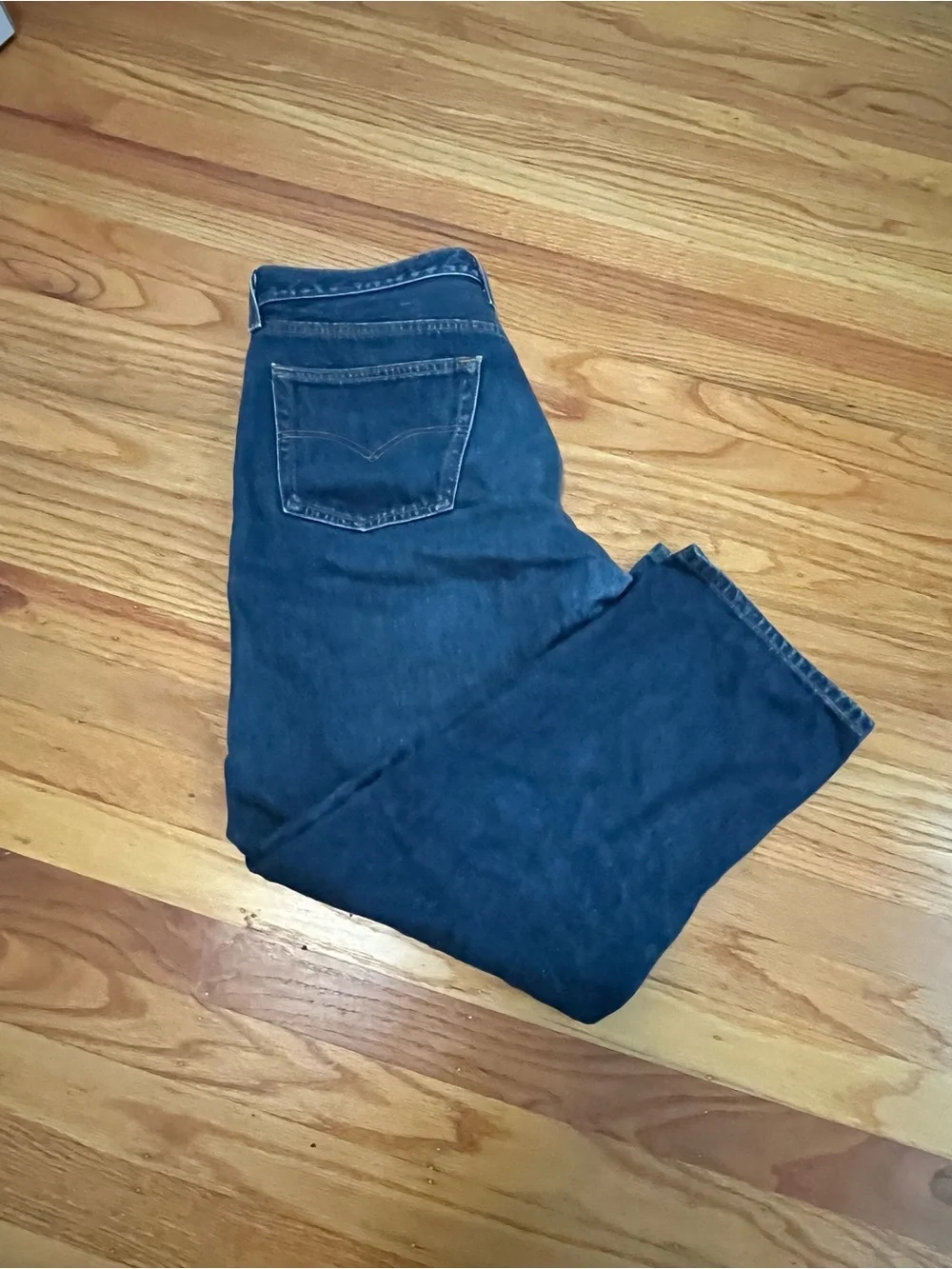 Levi's Men's Straight Leg Jeans in Dark Blue